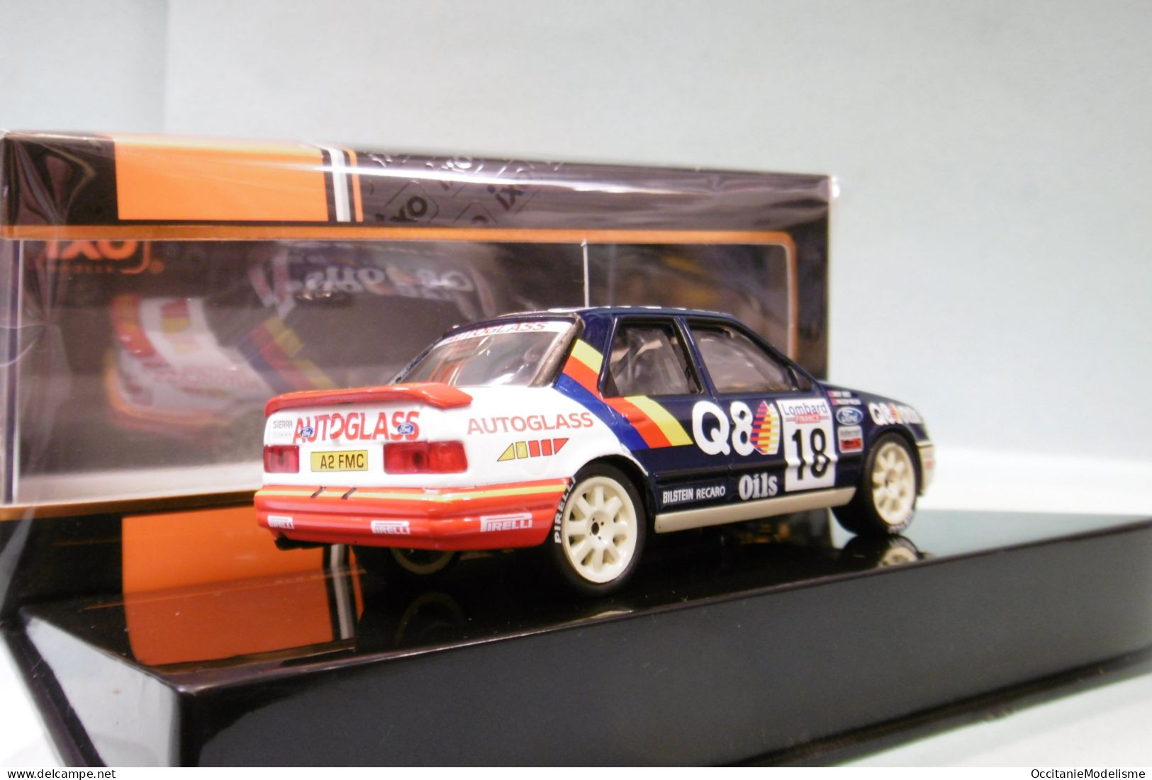 Ixo - FORD SIERRA RS COSWORTH #18 Lombard RAC Rally 1991 Wilson - Grist Réf. RAC405B NBO Neuf 1/43 - Ixo