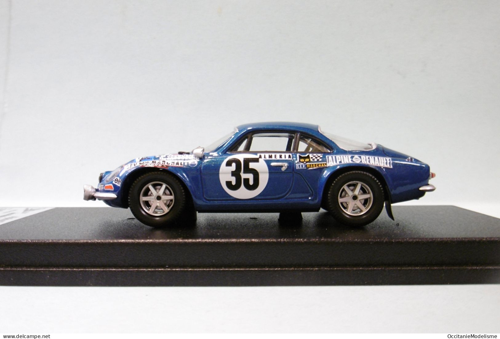 Troféu - ALPINE RENAULT A110 #35 Rallye Monte-Carlo 1972 Jacquemin Réf. RR.fr 45 NBO Neuf 1/43 - Trofeu