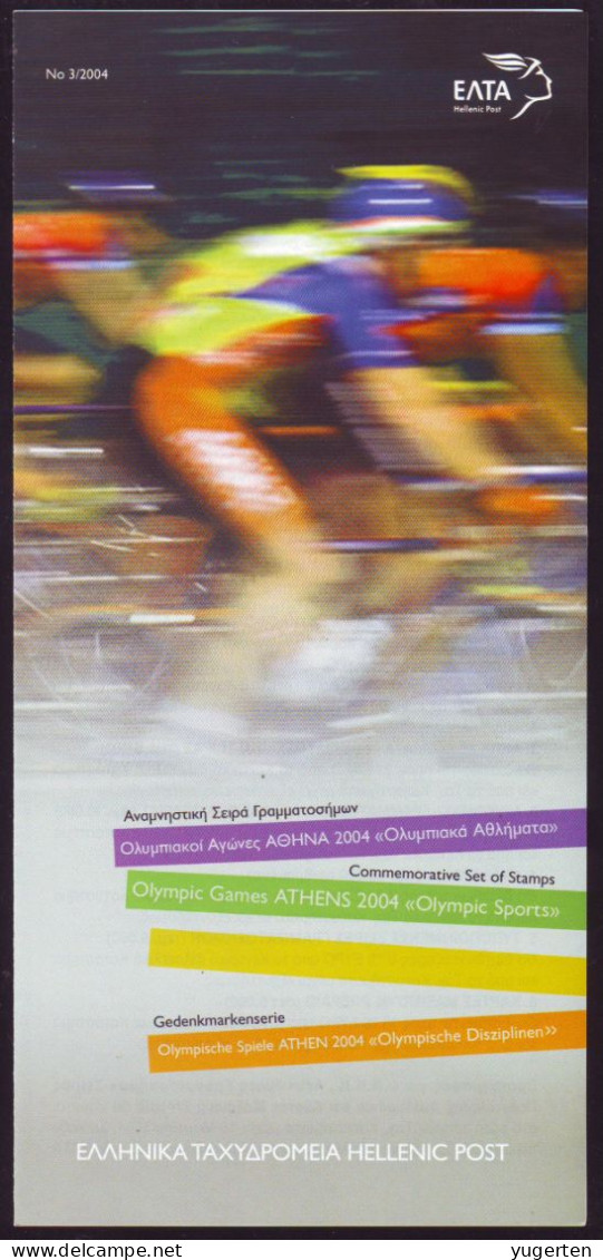 GRECE GREECE 2004 - Philatelic Document - JO Athens 2004 - Olympic Games - Olympics - Rowing Aviron - Rudern - 2 Scans - Zomer 2004: Athene