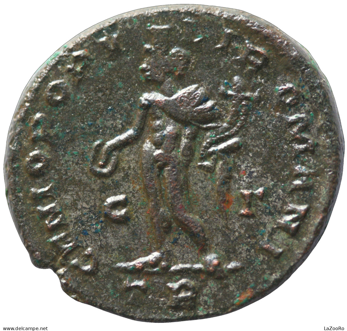 LaZooRo: Roman Empire - AE Follis Of Galerius Maximian (293-311 AD), Genius, C2 - Die Tetrarchie Und Konstantin Der Große (284 / 307)