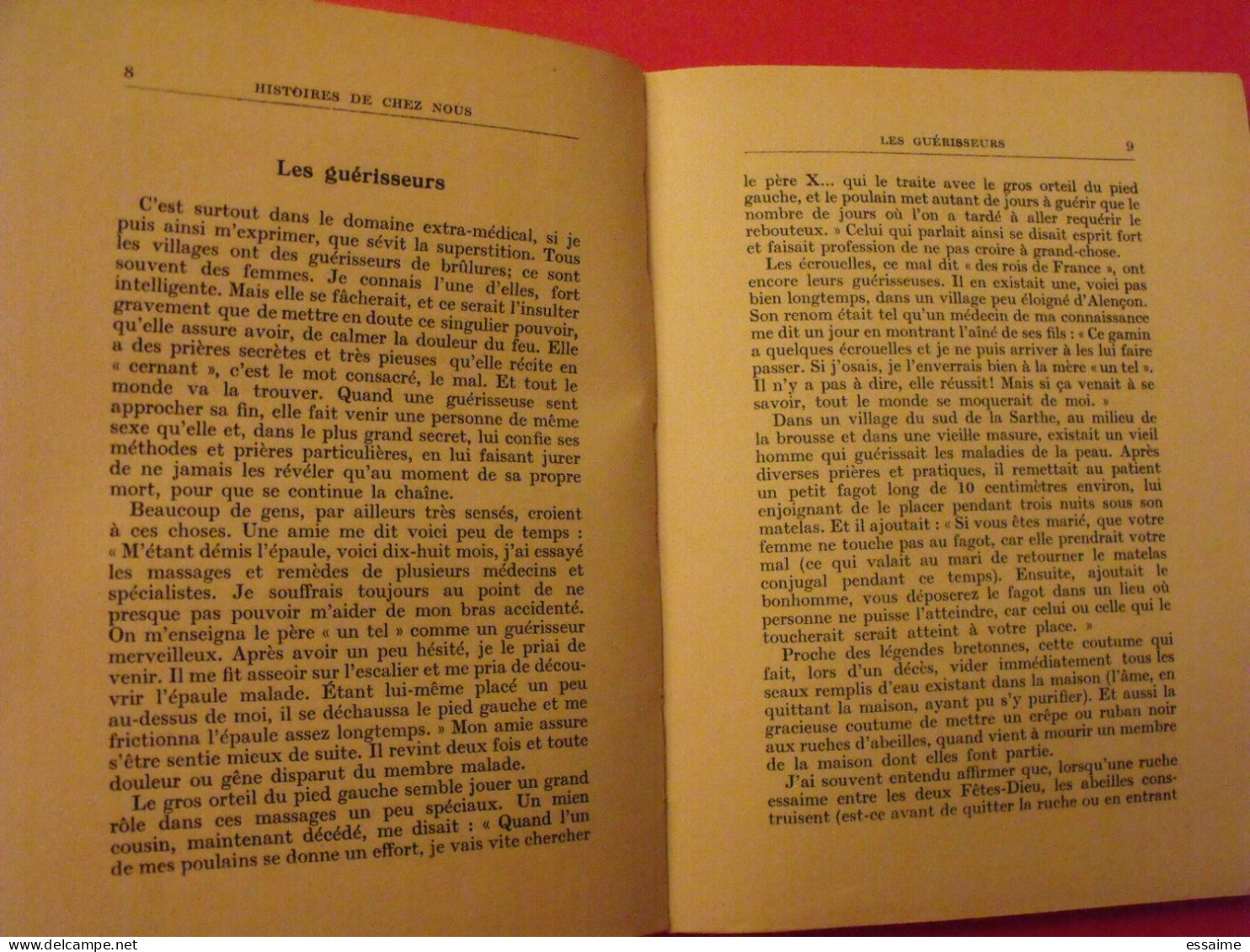 Histoire De Chez Nous. Louise-Paul Besnier. Alençon Orne Normandie. 1955.  Exemplaire Numéroté N° 94 - Normandie