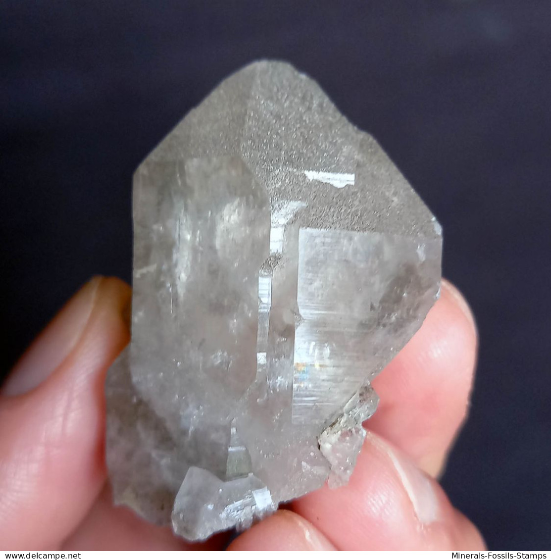 #U19 - Bel Cristallo Di QUARZO (Ghiacciaio Del Gigante, Aosta, Italia) - Minerals