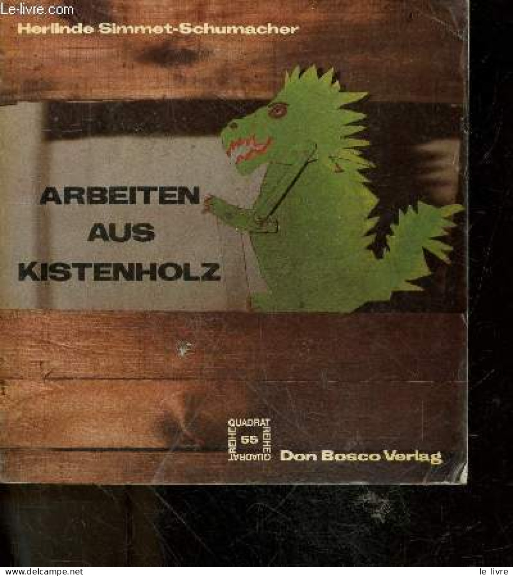 ARBEITEN AUS KISTENHOLZ - QUADRAT REIHE 55 - HERLINDE SIMMET SCHUMACHER - 1978 - Andere & Zonder Classificatie