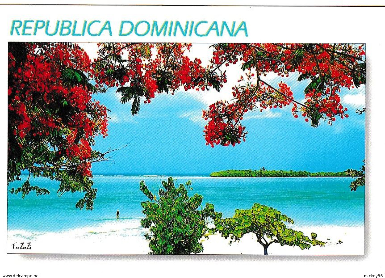 République Dominicaine ---2003 -- Mar Caribe ...timbre - Dominikanische Rep.
