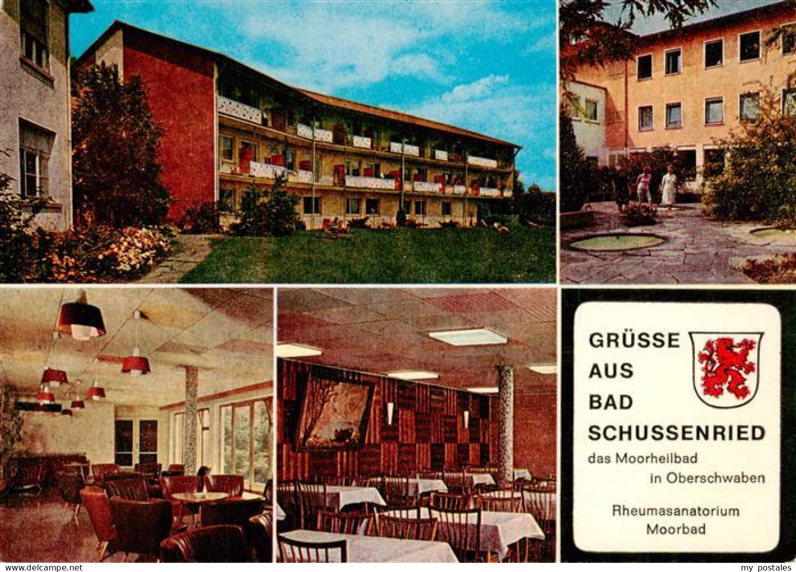 73955246 Bad_Schussenried Rheumasanatorium Moorbad Restaurant Park - Bad Schussenried