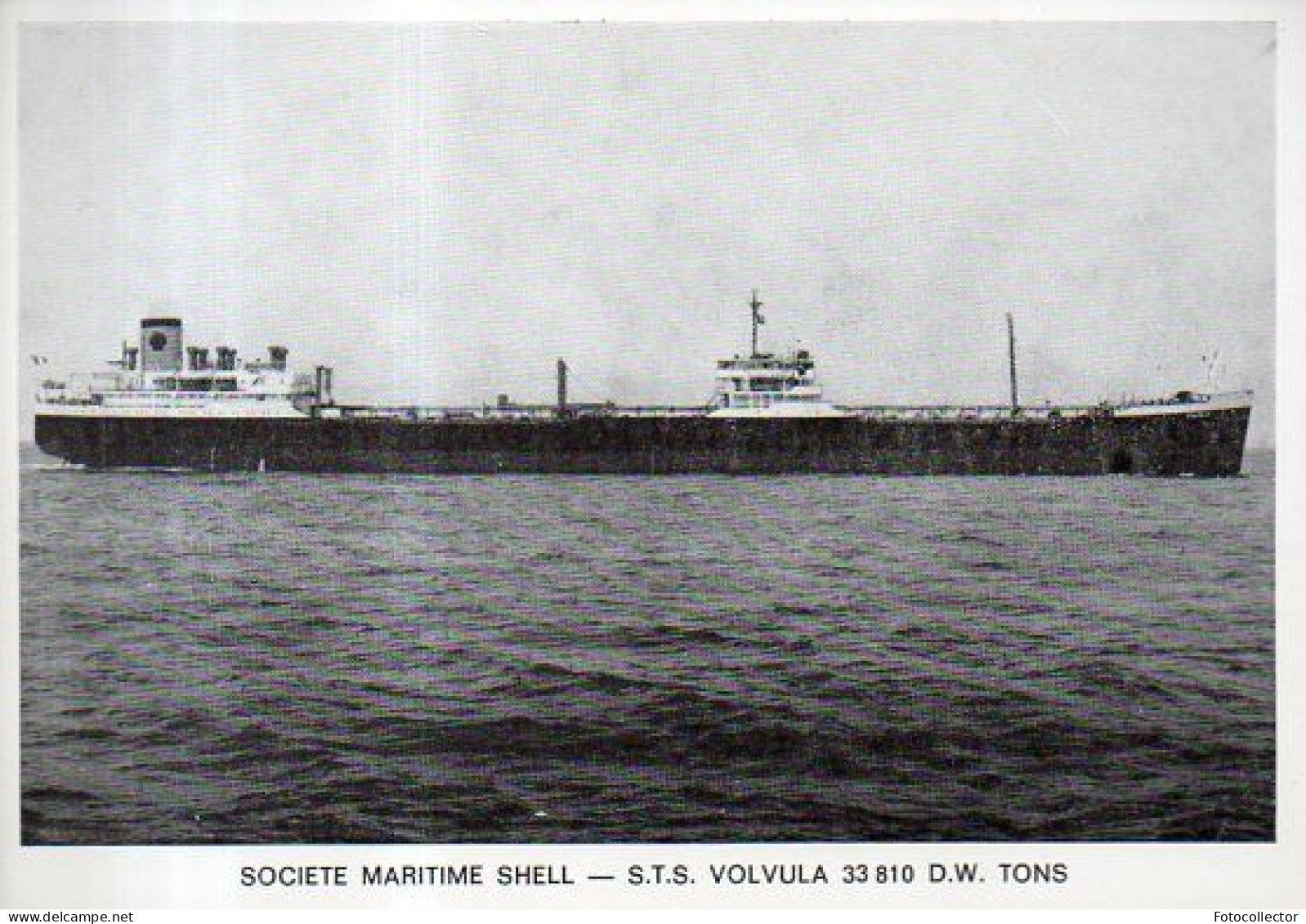 Pétrolier Volvula (Sté Maritime Shell) - Tankers