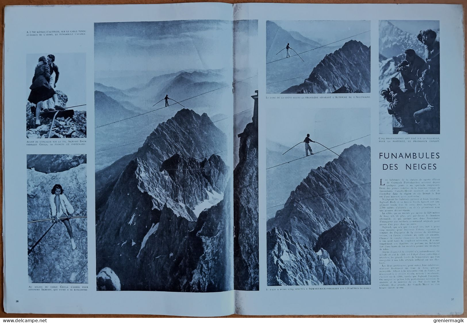 France Illustration N°145 10/07/1948 Le Fezzan/La Chine en armes/Sidérurgie/Funambule Garmisch/Finlande/L'art iranien