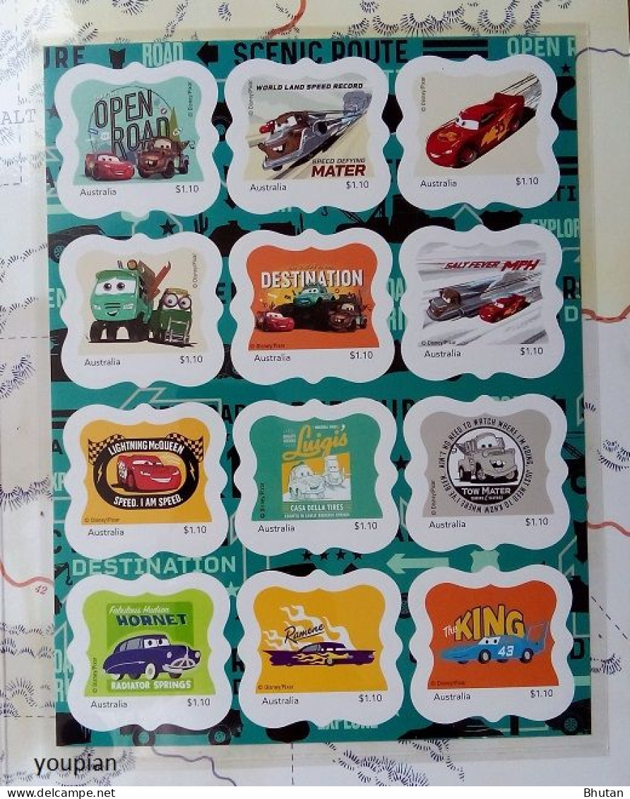 Australia 2023, Cars On The Road, MNH Unusual S/S - Presentation Pack - Unused Stamps