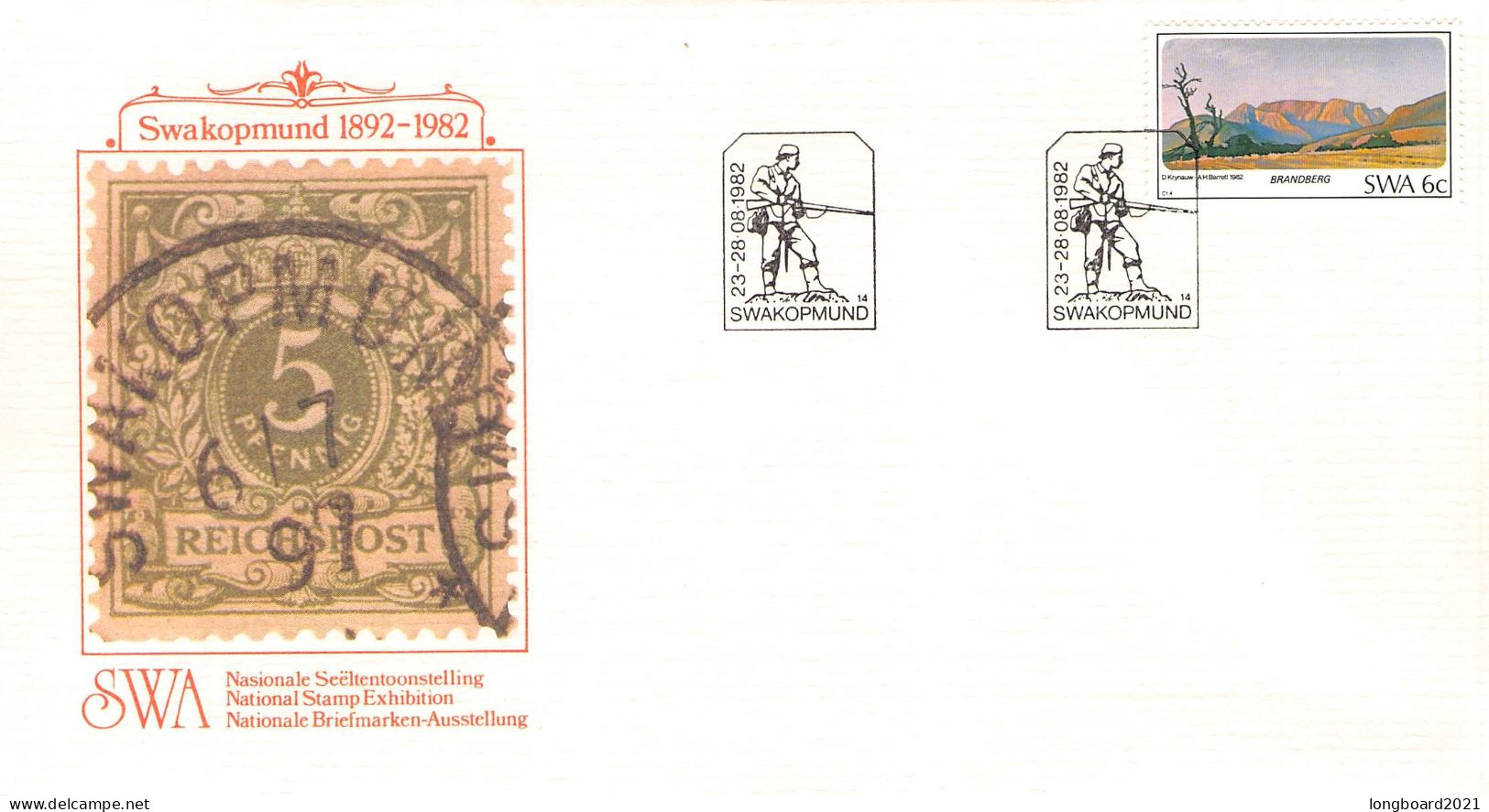 SOUTH WEST AFRICA - COLLECTION OF 14 COVERS / 5077