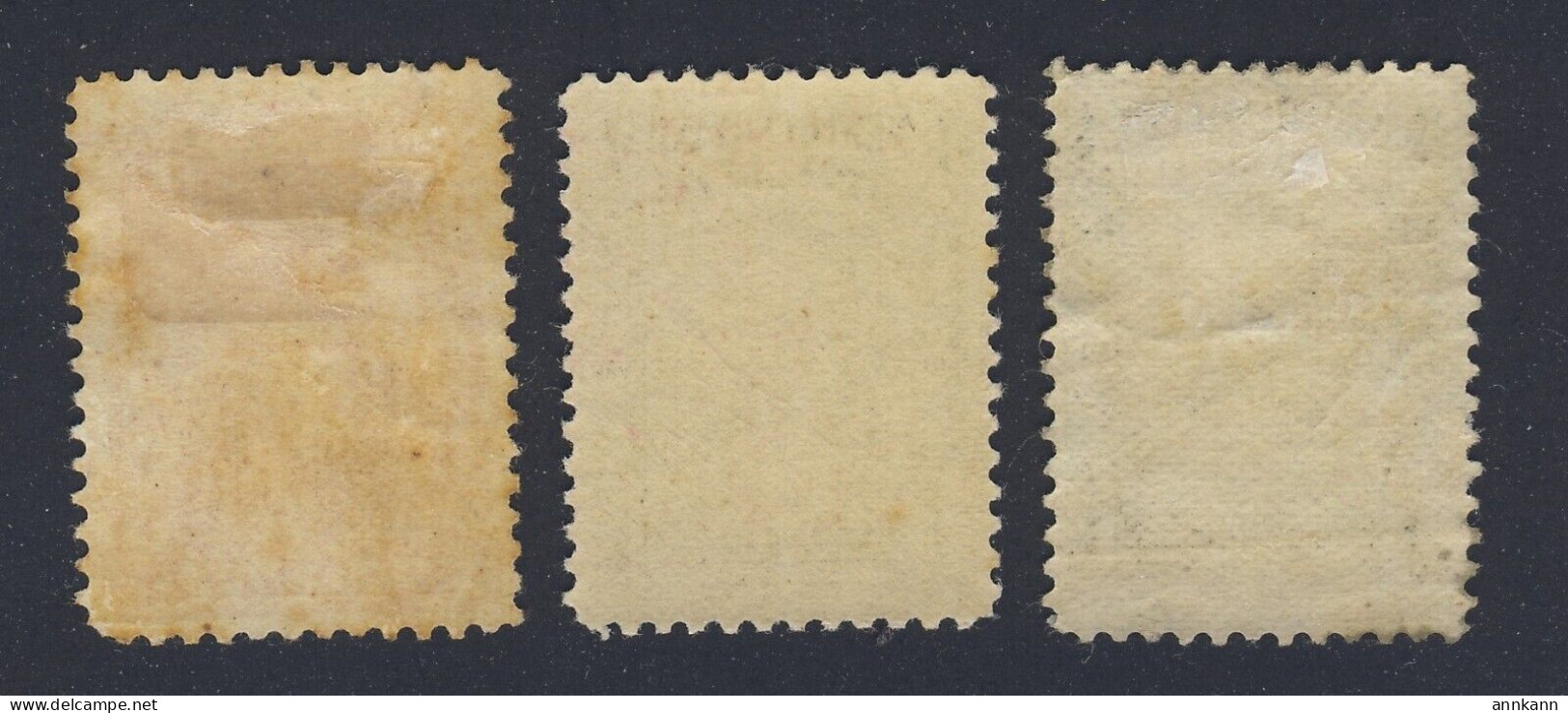 3x Newfoundland MH Stamps; #62-2c 2x#64-4c All Are MH F/VF Guide Value = $26.00 - 1857-1861