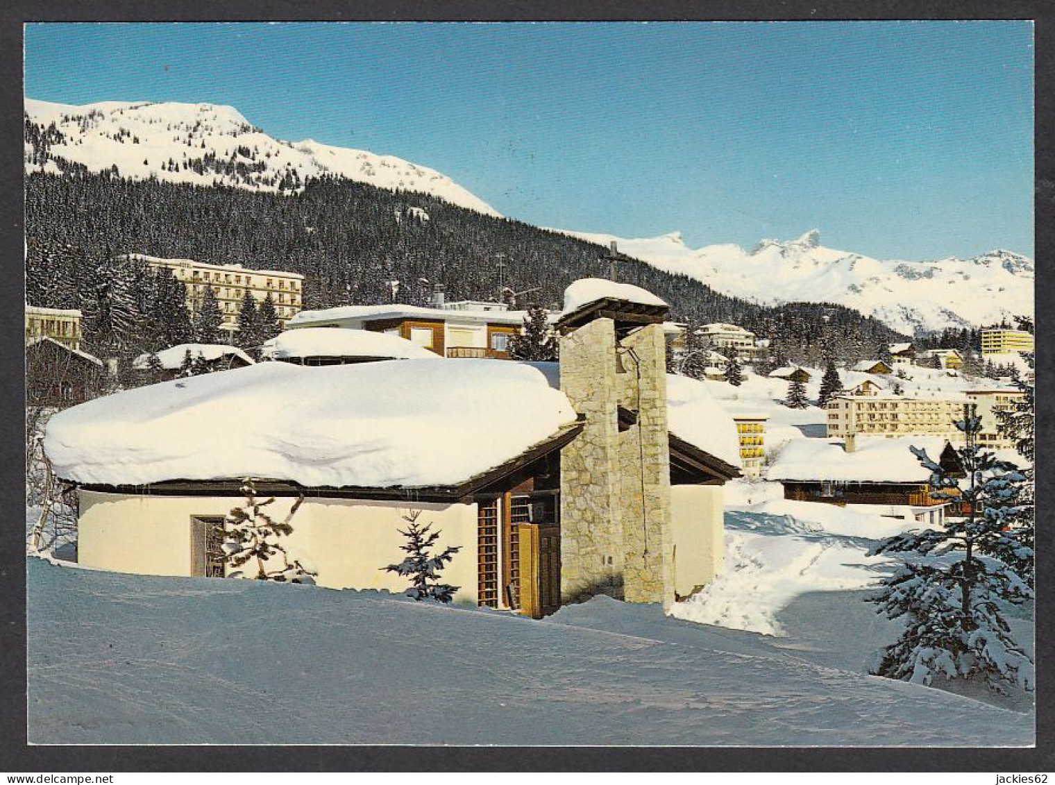 110405/ CRANS-SUR-SIERRE, La Chapelle Catholique  - Crans-Montana