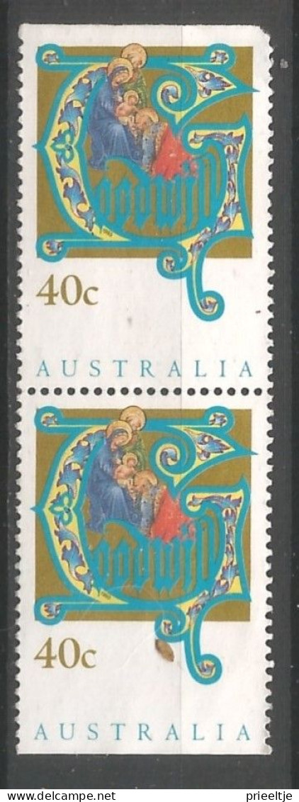 Australia 1993 Christmas Pair Y.T. 1336a (0) - Usados