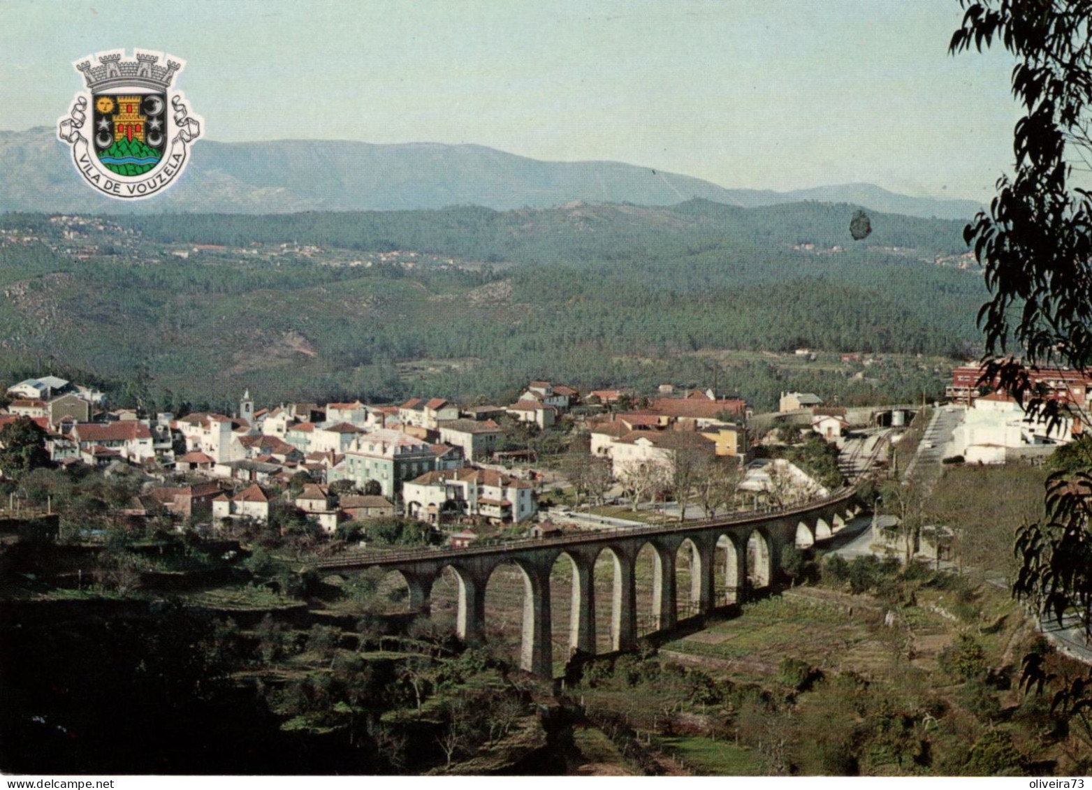 VOUZELA - Vista Parcial Da Vila - PORTUGAL - Viseu