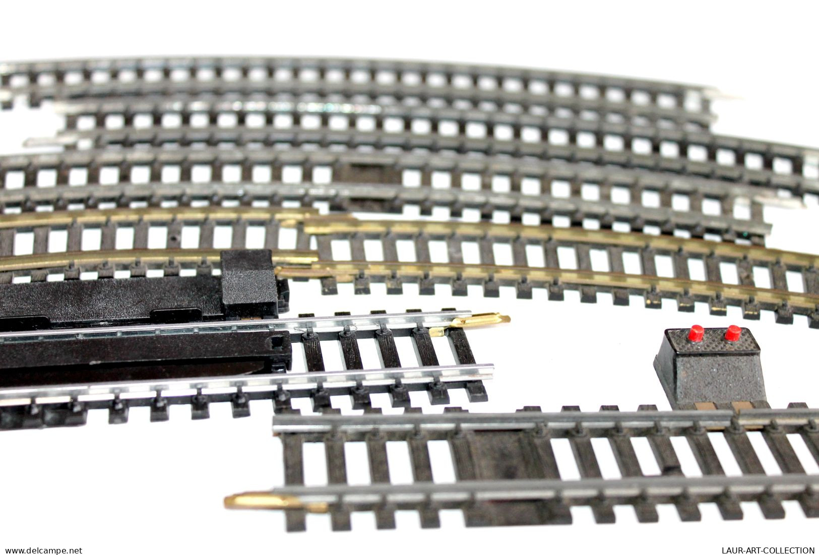 JOUEF HO 7 RAIL 2 COUPURE 1 DECROCHAGE, 4 COURBE 2 N°870 R=385mm R=15' & 2 R=325, MODELISME FERROVIAIRE TRAIN (2105.264) - Track