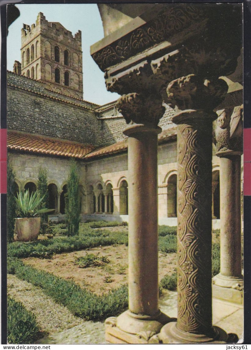 66 - Elne - Le Cloître - Clocher De La Cathédrale Ste-eulalie - Elne