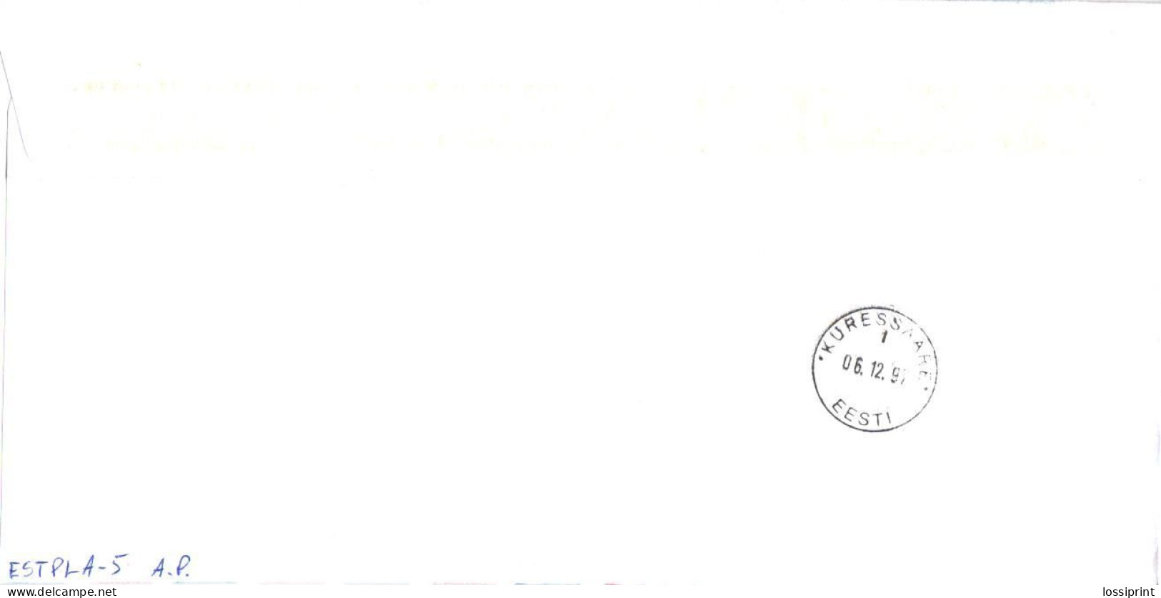 Hungary:NATO Military Post To Estonia, Air Mail, 1997 - Service