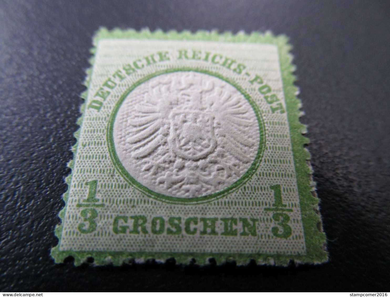 DR Nr. 17a, 1872, Groβem Brustschild, Ungebraucht, BPP Gepruft,  Mi 45€  *DEL312* - Neufs