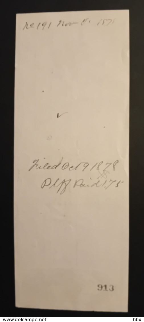 Decorative Promissory Note #2 - 1875 - Otros & Sin Clasificación