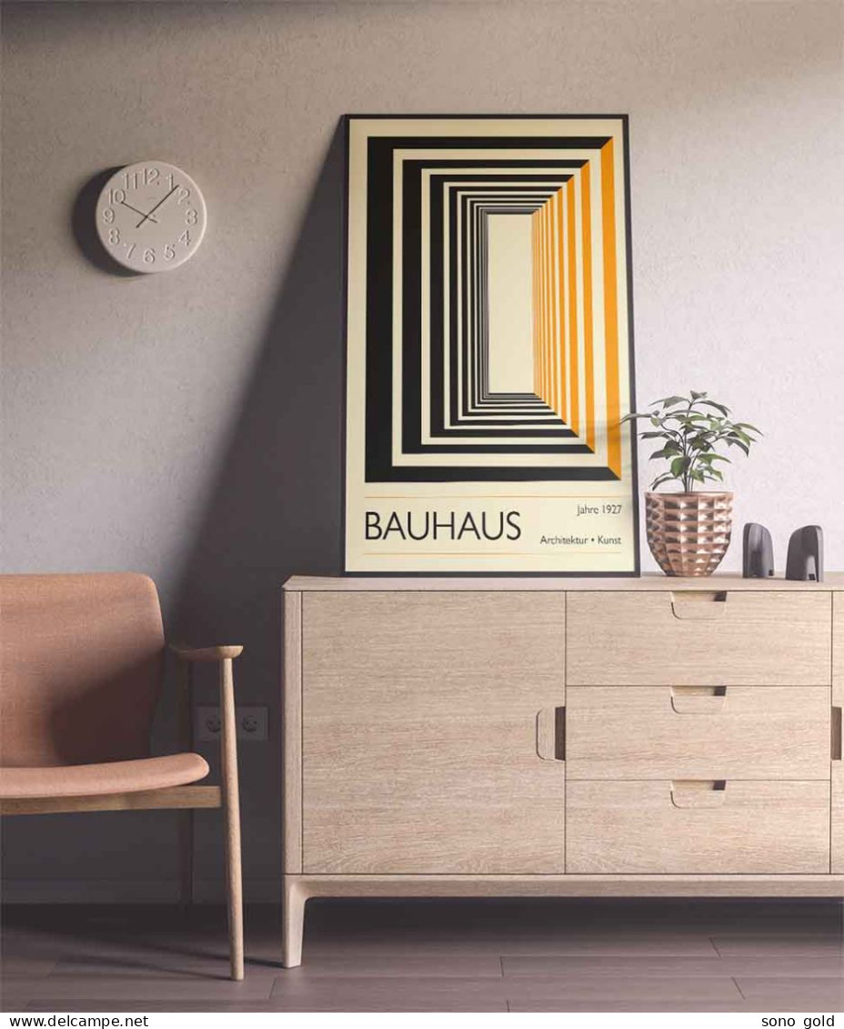 Bauhaus 1927 ~ Manifesto ~ Poster ~ Design ~ Architecture ~ Furnishing ~ Vintage ~ Mid Century - Contemporary Art