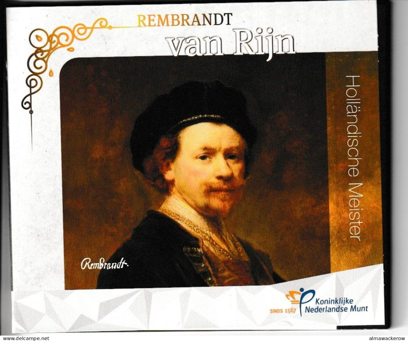 Niederlande Euro KMS World Money Fair WMF Berlin 2024 500 Stück Rembrandt - Netherlands