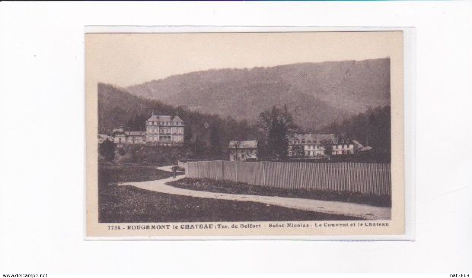 ROUGEMONT LE CHATEAU 90 - Rougemont-le-Château