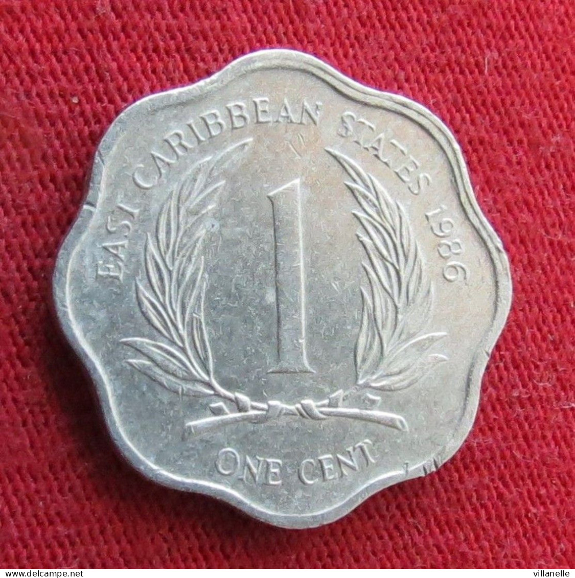 East Caribbean States 1 Cent 1986 KM# 10 *V1T Caraibas Caraibes Orientales Eastern - Caraïbes Orientales (Etats Des)