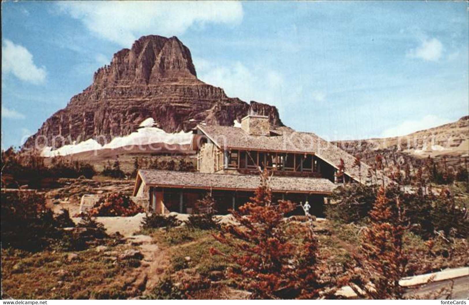 72351835 Glacier_National_Park_US Mt Clements At The Summit Of Logan Pass - Autres & Non Classés