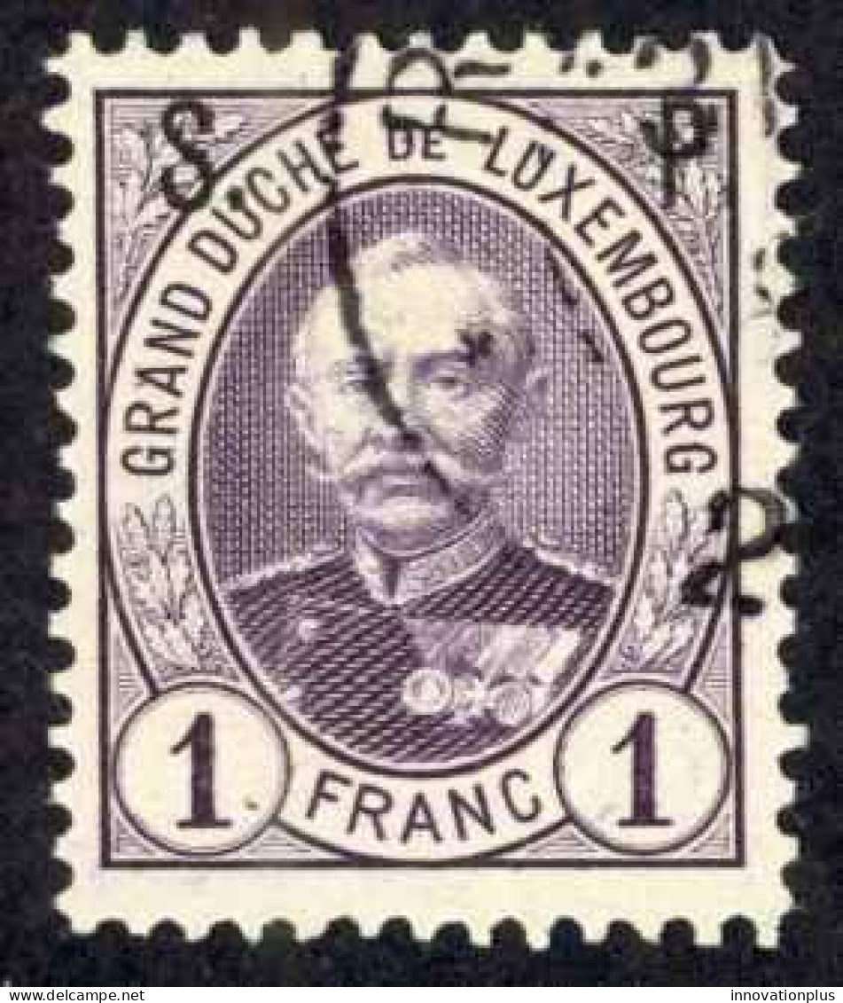 Luxembourg Sc# O72 Used 1891-1893 1fr Officials - Dienst