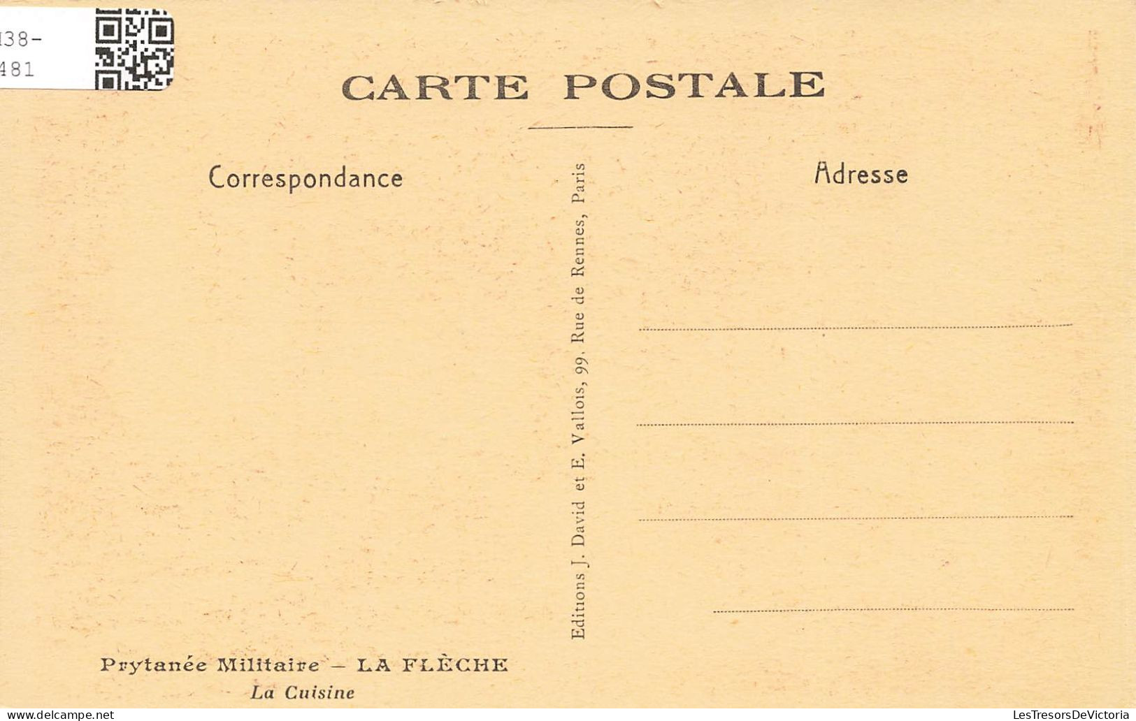 FRANCE - Prytanée Militaire - La Flèche - La Cuisine - Carte Postale Ancienne - La Fleche