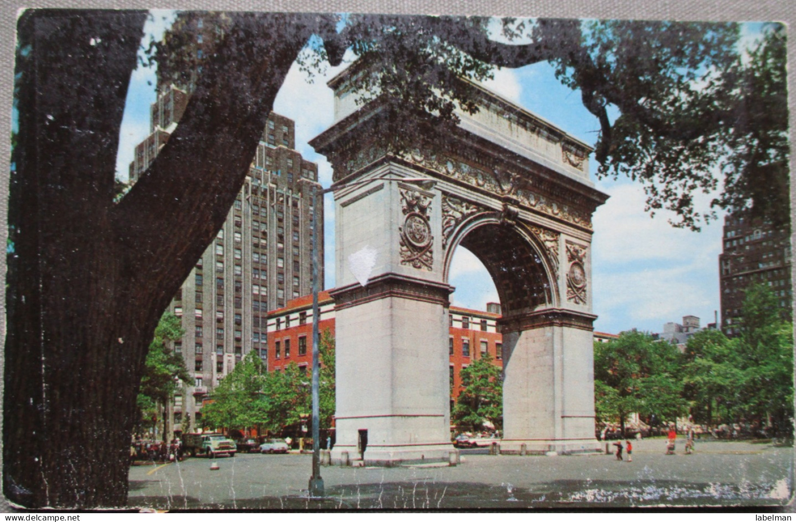 USA UNITED STATES NEW YORK WASHINGTON SQUARE KARTE CARD CARTE POSTALE POSTKARTE POSTCARD ANSICHTSKARTE CARTOLINA - Syracuse