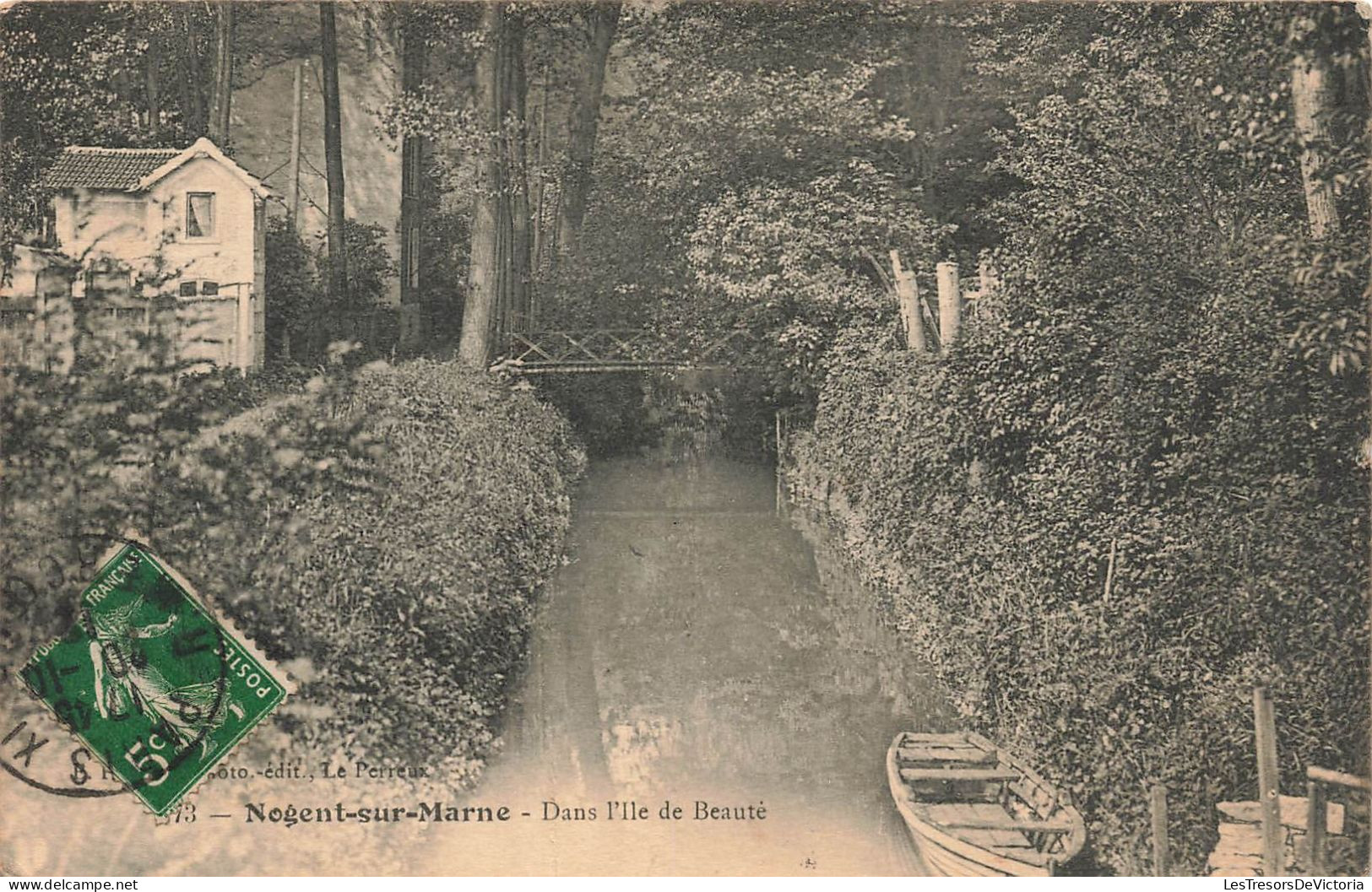 FRANCE - Nogent Sur Marne - Dans L'Ile De Beauté - Carte Postale Ancienne - Nogent Sur Marne