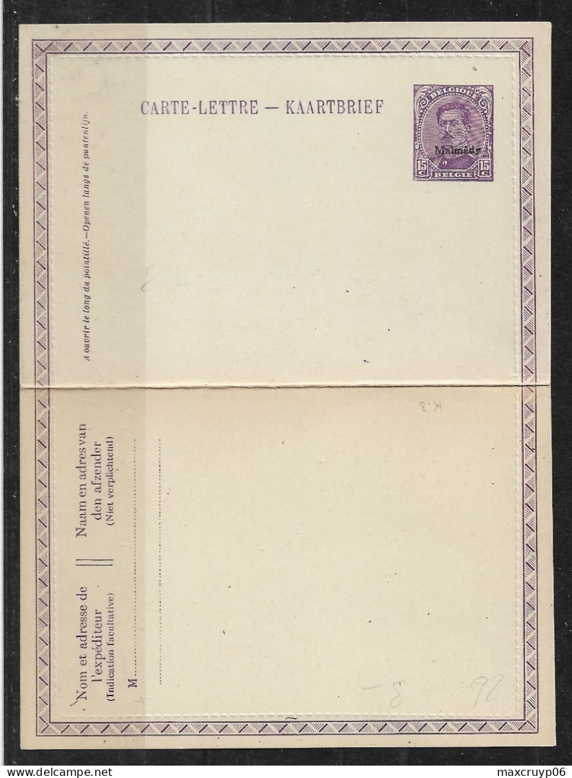 Carte Lettre N° 22b, Percée En Lignes Sortantes. - Kartenbriefe