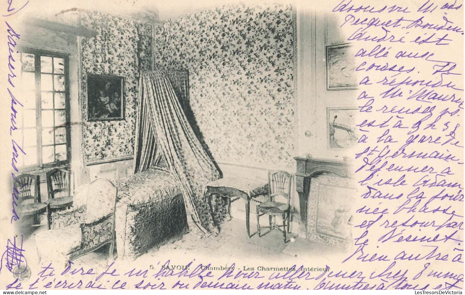 FRANCE - Savoie - Chambéry - Les Charnettes - Intérieur - Dos Non Divisé - Carte Postale Ancienne - Chambery