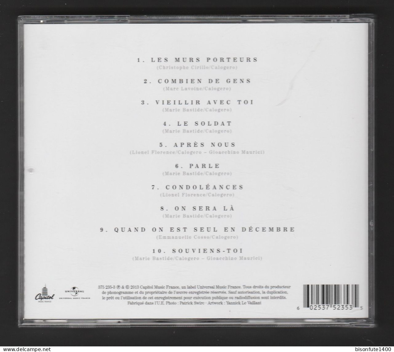 Album CD Florent PAGNY : "Vieillir Avec Toi" De 2013 Avec 10 Titres (Voir Photos) - Sonstige - Franz. Chansons