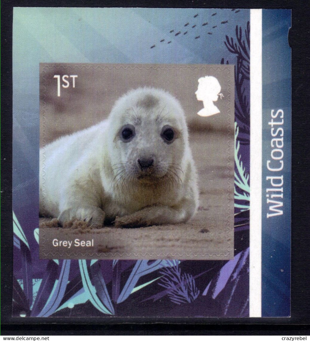 GB 2021 QE2 1st Wild Coasts Grey Seal Umm Self Adhesive SG 4554 Ex PM 81 ( M560 ) - Unused Stamps