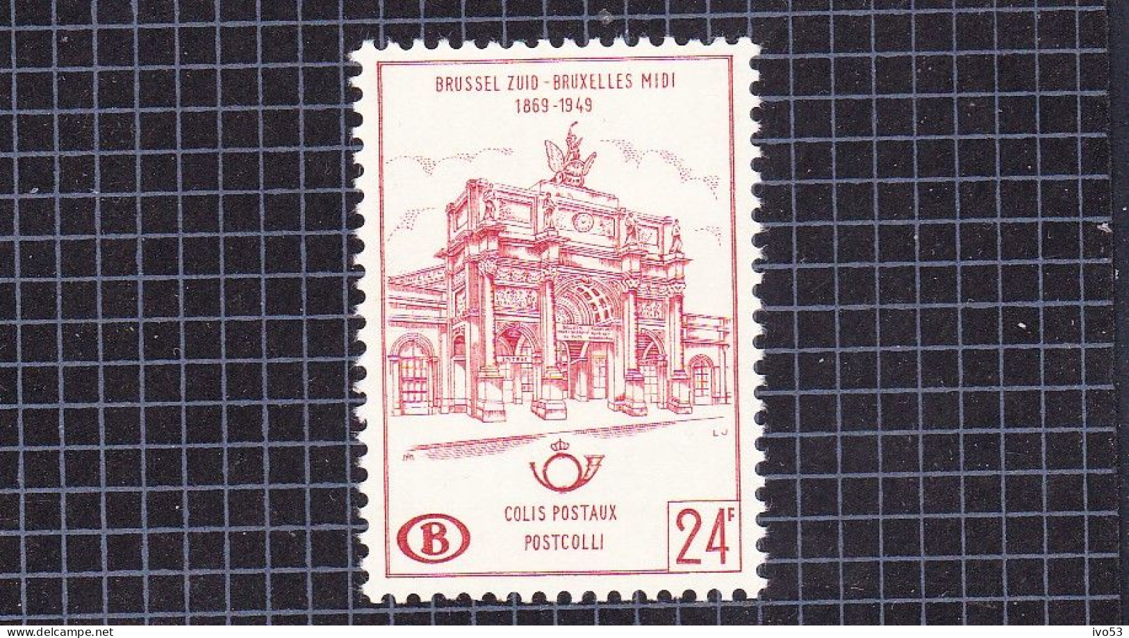 1962 TR367** Zonder Scharnier.Oud Zuidstation Te Brussel.OBP 5 Euro. - Mint