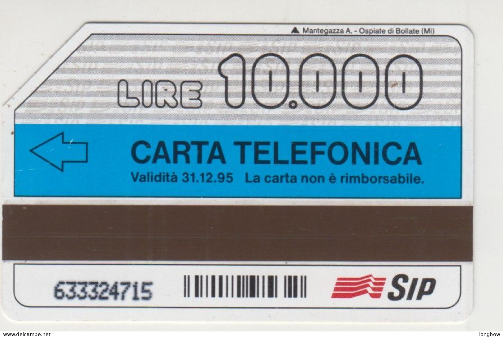 Italia Sip N°311 Quattroruote £.10.000 - Públicas Figuración Ordinaria