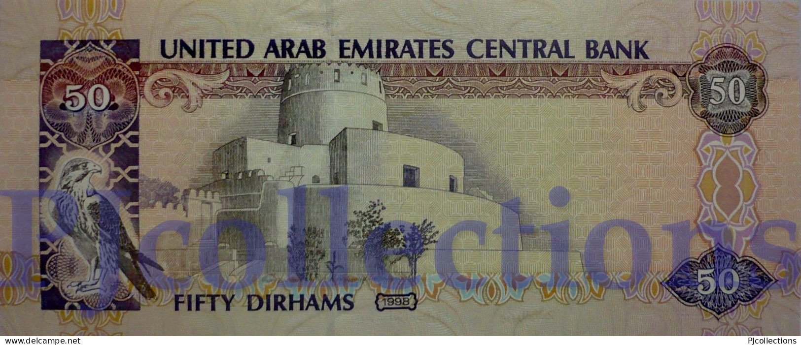 UNITED ARAB EMIRATES 50 DIRHAMS 1998 PICK 22 UNC - Verenigde Arabische Emiraten