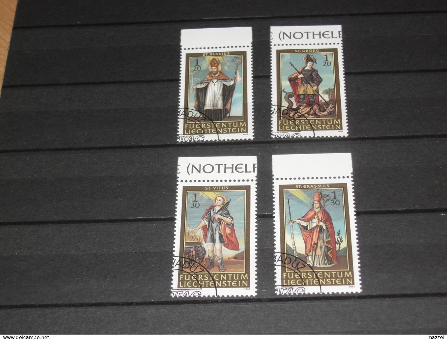 LIECHTENSTEIN   SERIE  1326-1329  GEBRUIKT (USED) - Gebruikt