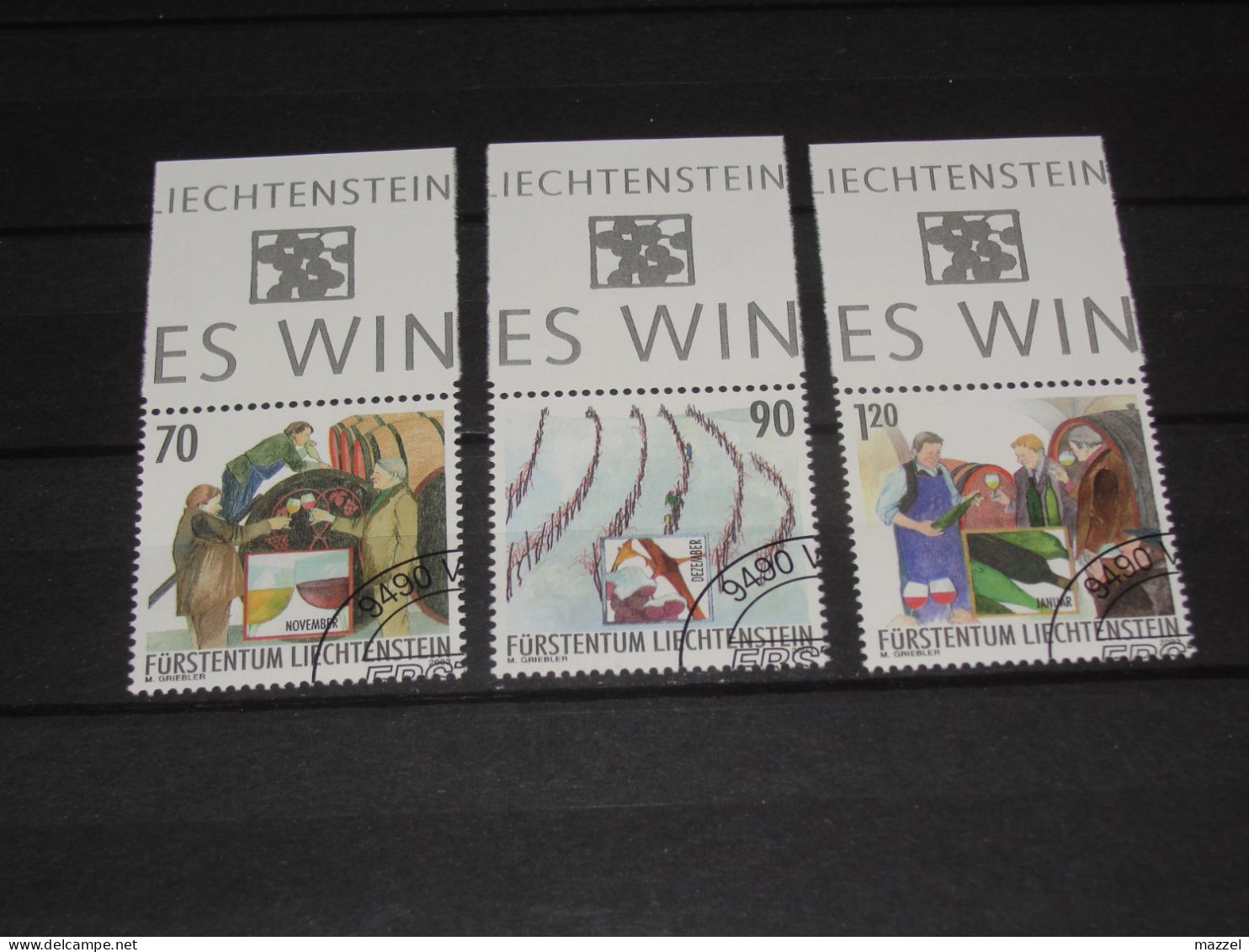 LIECHTENSTEIN   SERIE  1333-13335   GEBRUIKT (USED) - Gebruikt