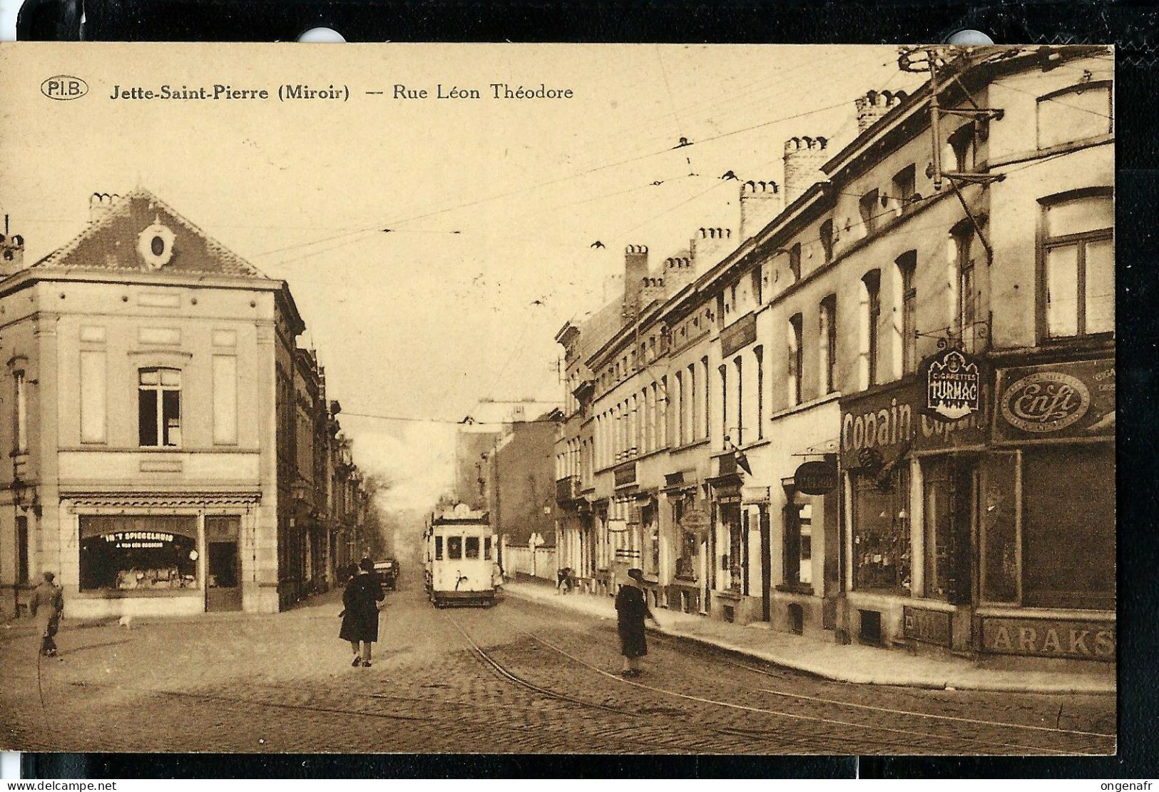 Carte Neuve : Rue Léon Théodore  ( Tram  14 ) - Jette