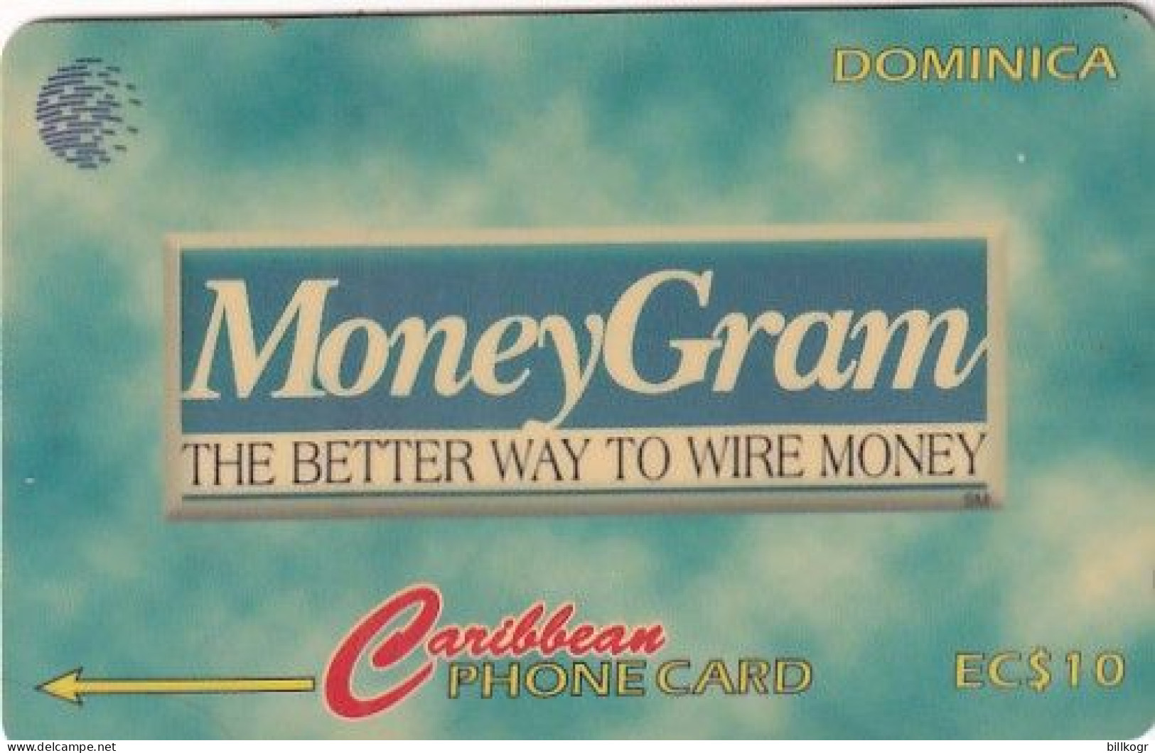 DOMINICA(GPT) - MoneyGram, CN : 203CDMA/B, Tirage %20000, Used - Dominique