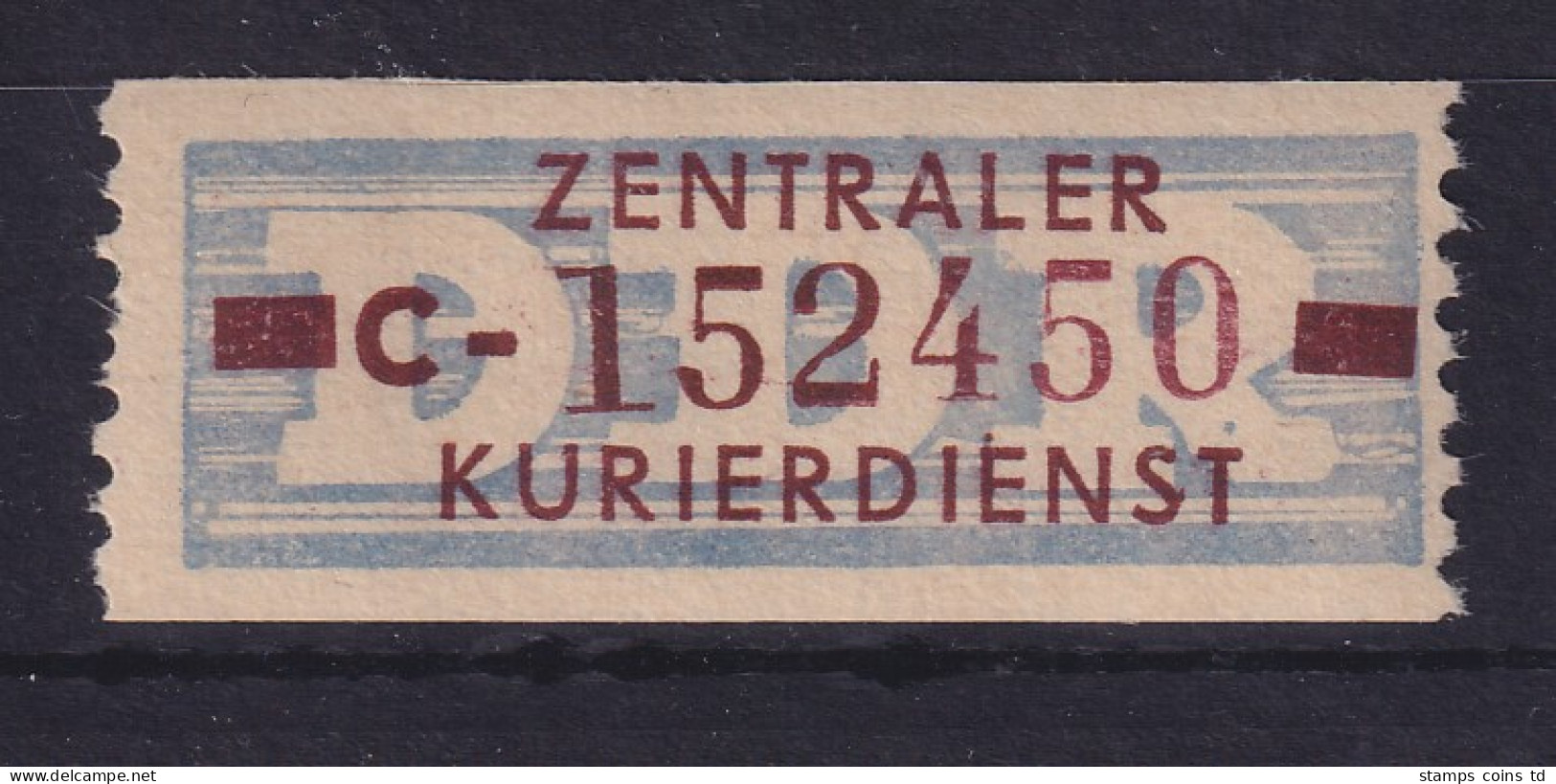 DDR Dienstmarken B Mi.-Nr. 20 C Cottbus # 152450 Postfrisch ** - Nuevos