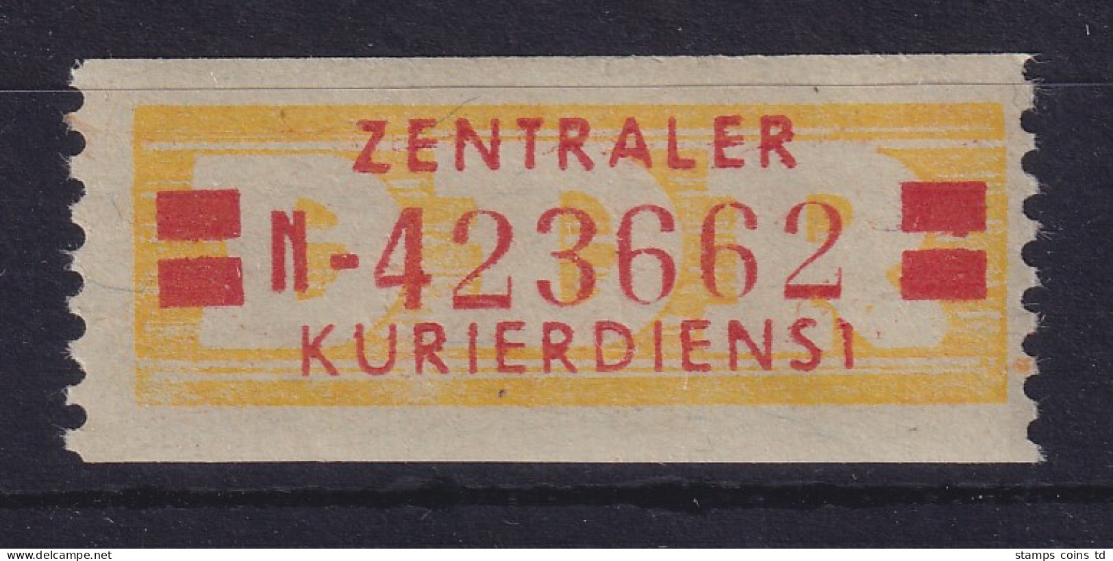 DDR Dienstmarken B Mi.-Nr. 19 II N Erfurt # 423662 Postfrisch ** - Nuevos