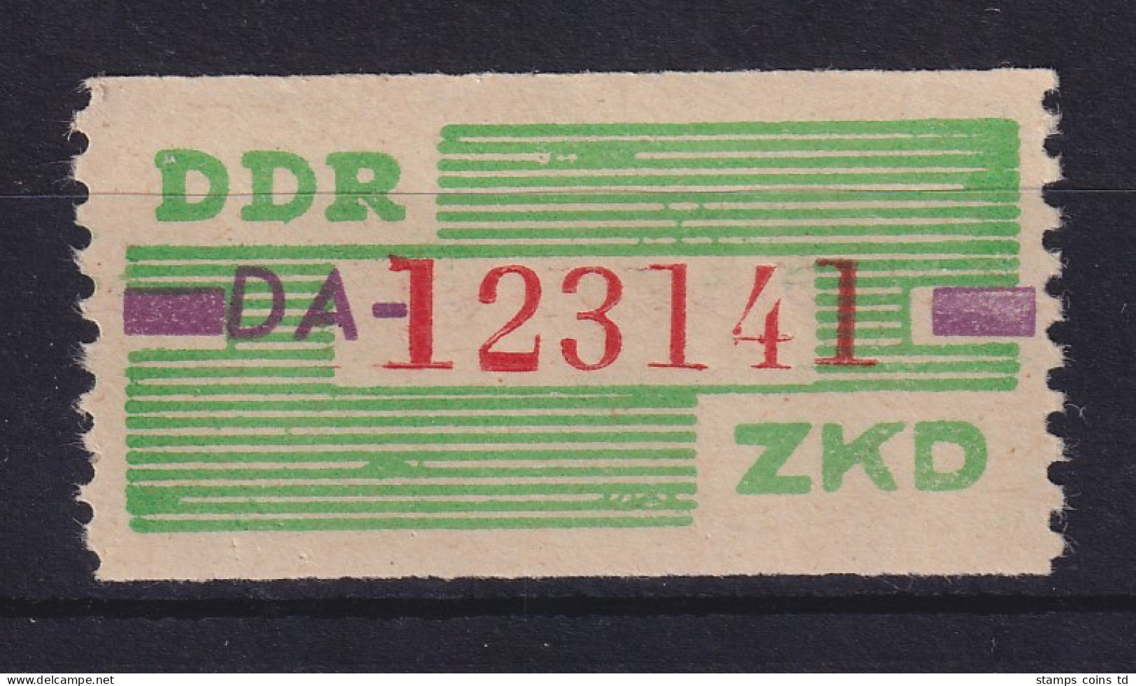 DDR Dienstmarken B Mi.-Nr. 24 DA Rostock # 123141 Postfrisch ** - Mint