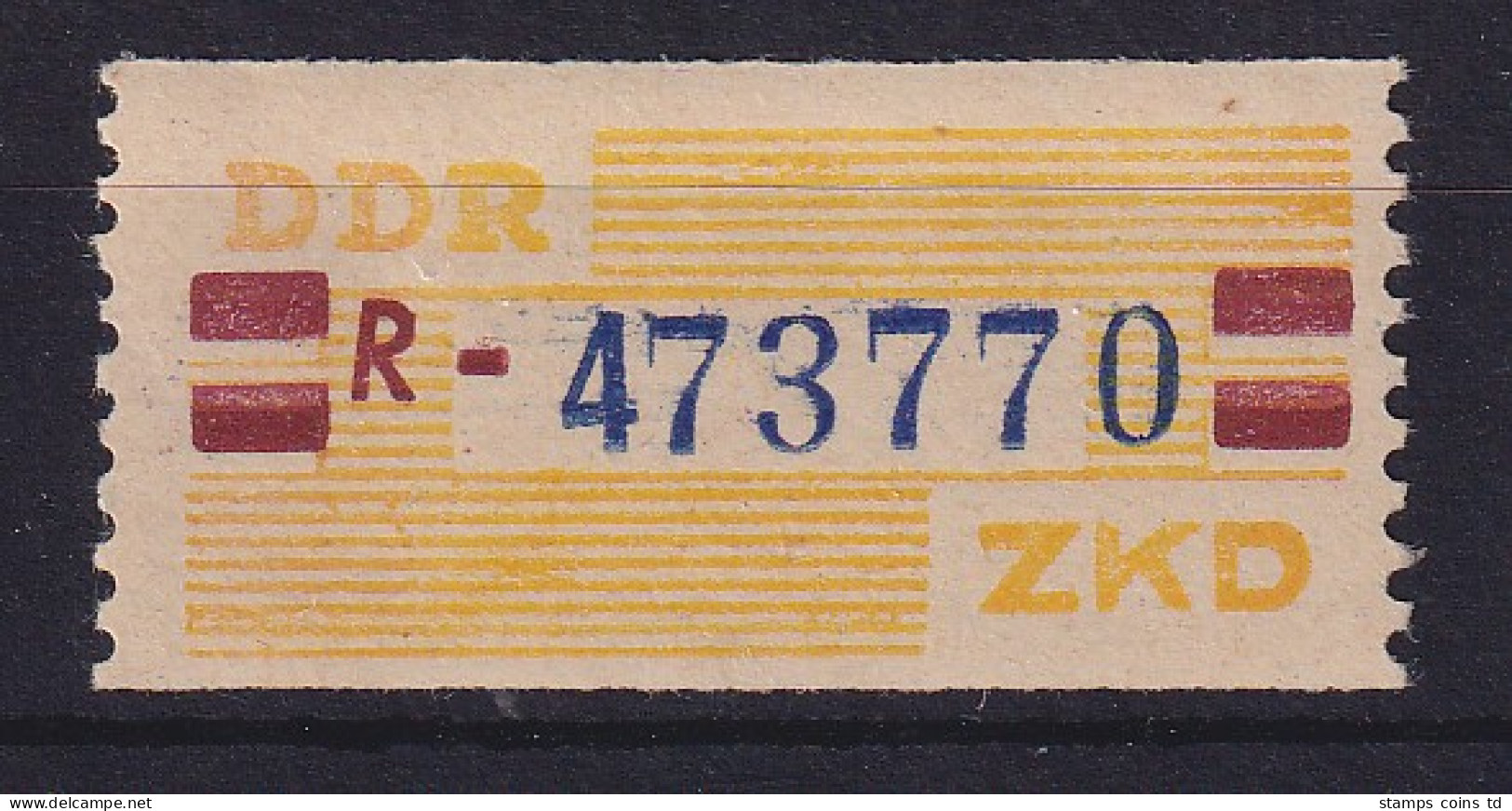 DDR Dienstmarken B Mi.-Nr. 25 R Erfurt # 473770 Postfrisch ** - Nuevos