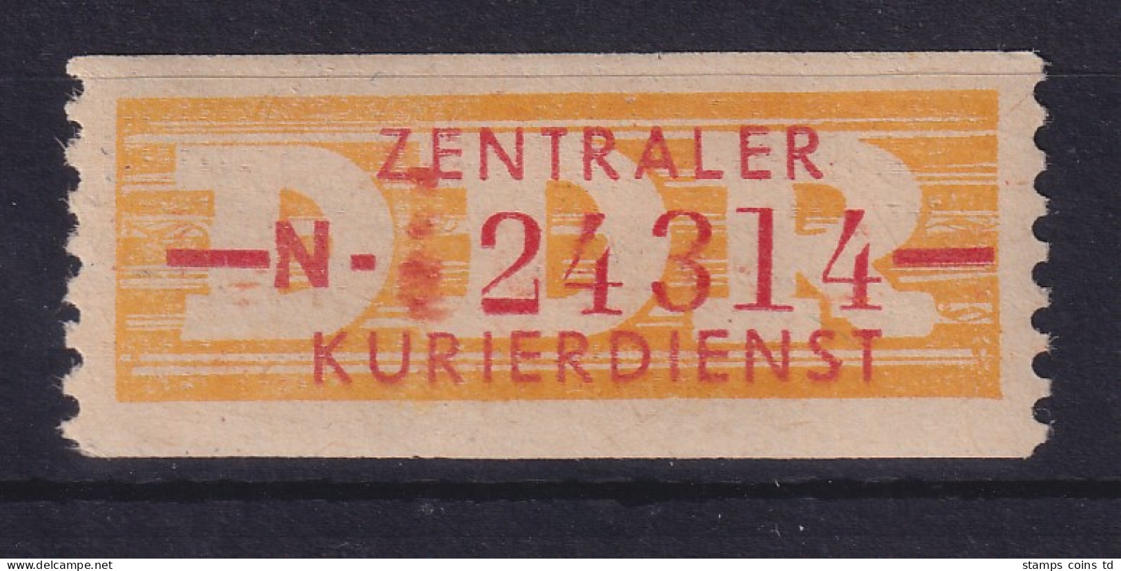 DDR Dienstmarken B Mi.-Nr. 16 N Erfurt # 24314 Postfrisch ** - Nuovi