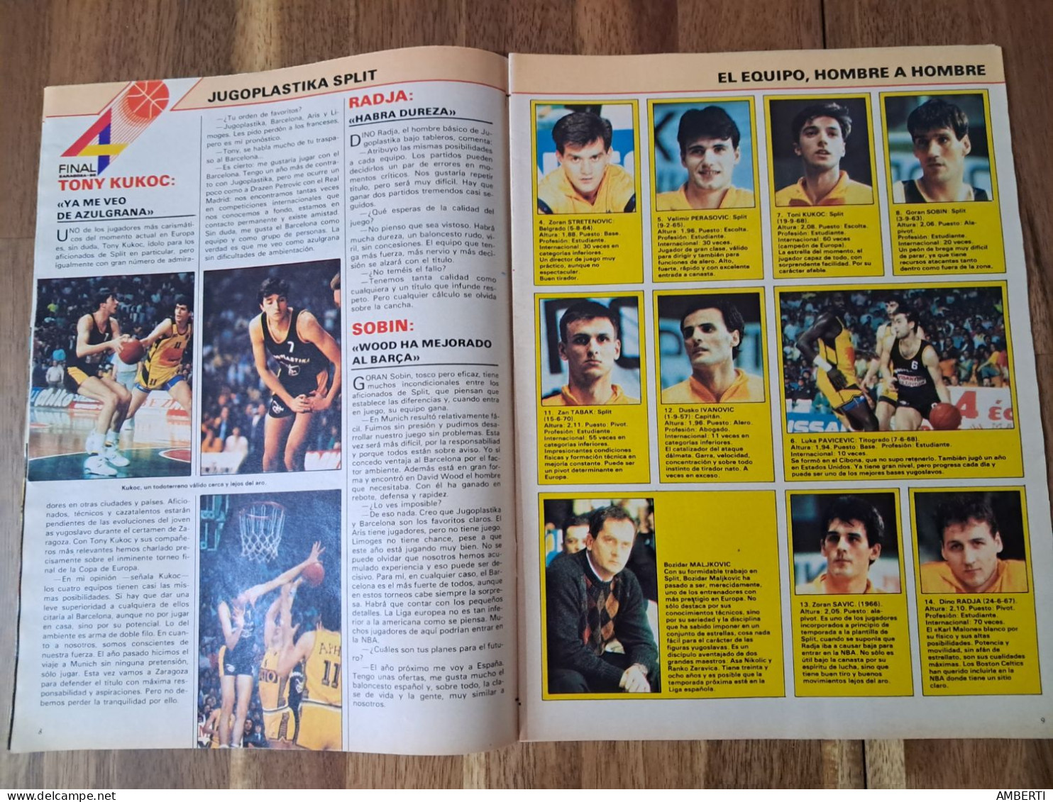 Copa Europa Baloncesto 89/90 As Color N218 1990 - Livres