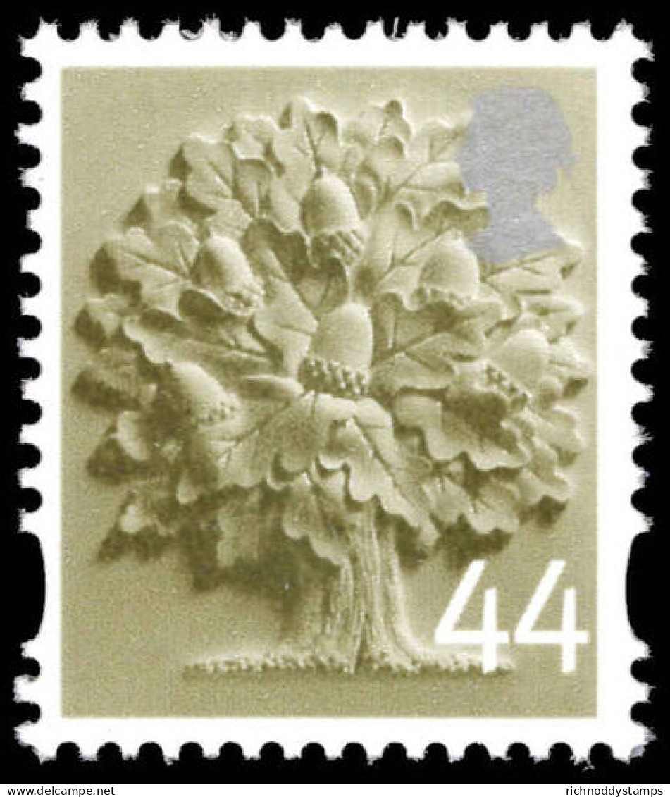 England 2003-16 44p English Oak Tree Type II Unmounted Mint. - England