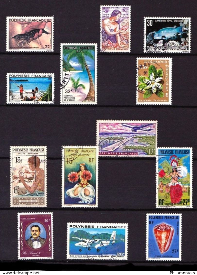 POLYNESIE - Lot 1958 / 1980 - Neufs Et Oblitérés - Bon état. - Collections, Lots & Séries
